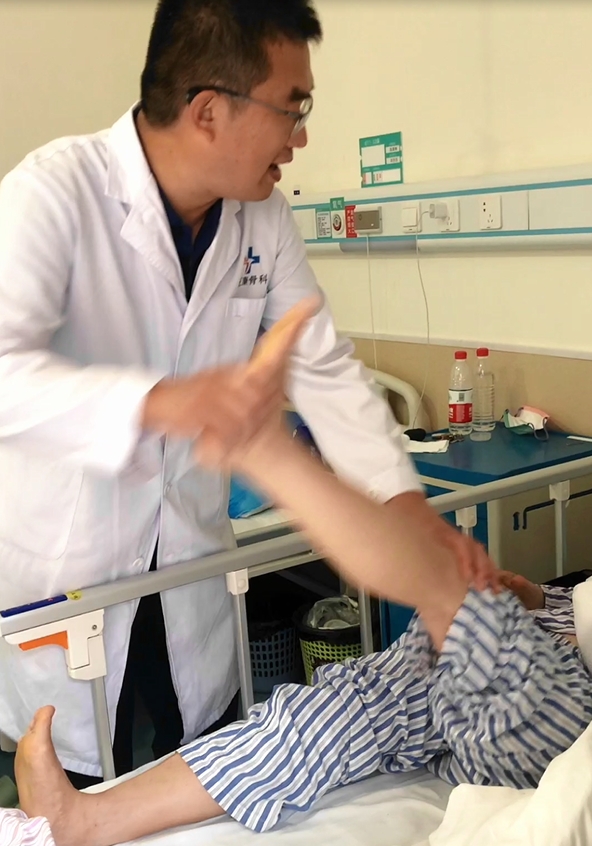陕西一腰椎间盘突出症患者在深圳正康骨科医院经对症处理19天恢复出院